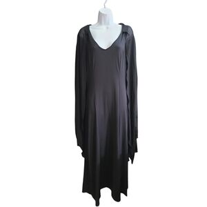 SPIRIT HALLOWEEN witch dress with cape S/M